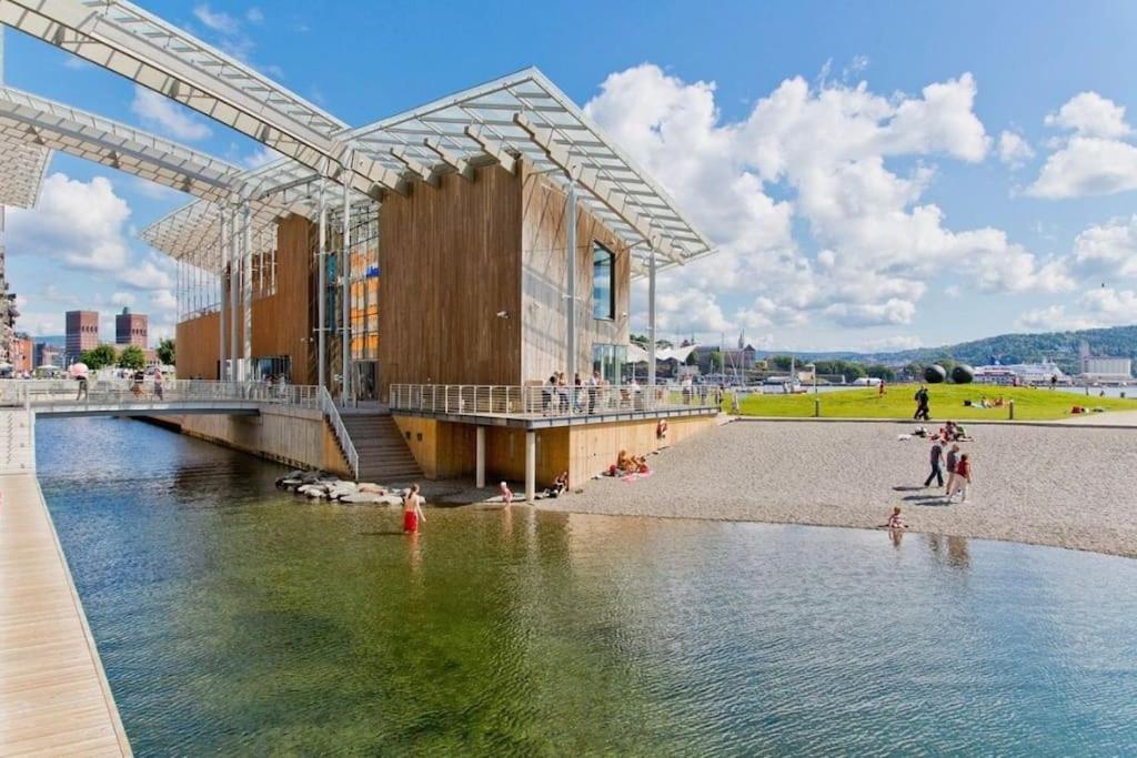 Aker Brygge - Sjoside Hjem - Sentral Beliggenhet Apartman Oslo Kültér fotó